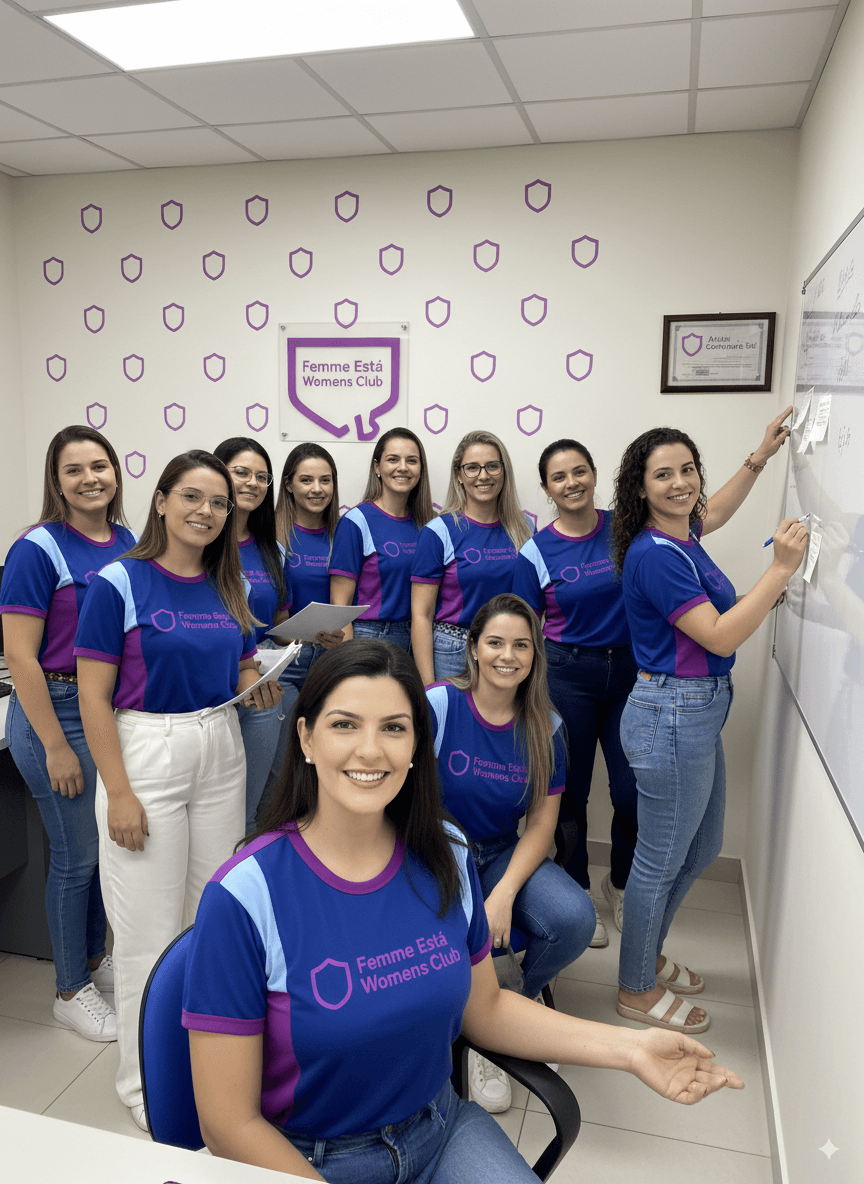 Group of women supporting each other